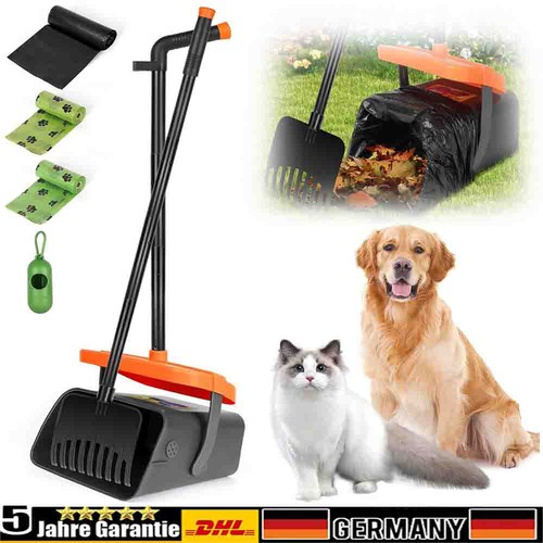 Hundekotschaufel und harke set - hundekotschaufel,